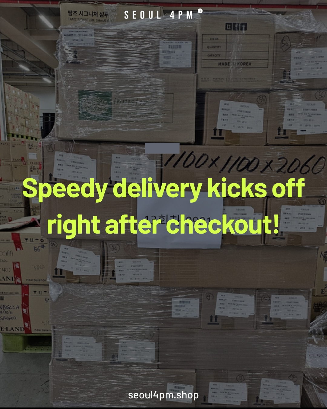 Speedy Delivery Kicks Off Right After Checkout!