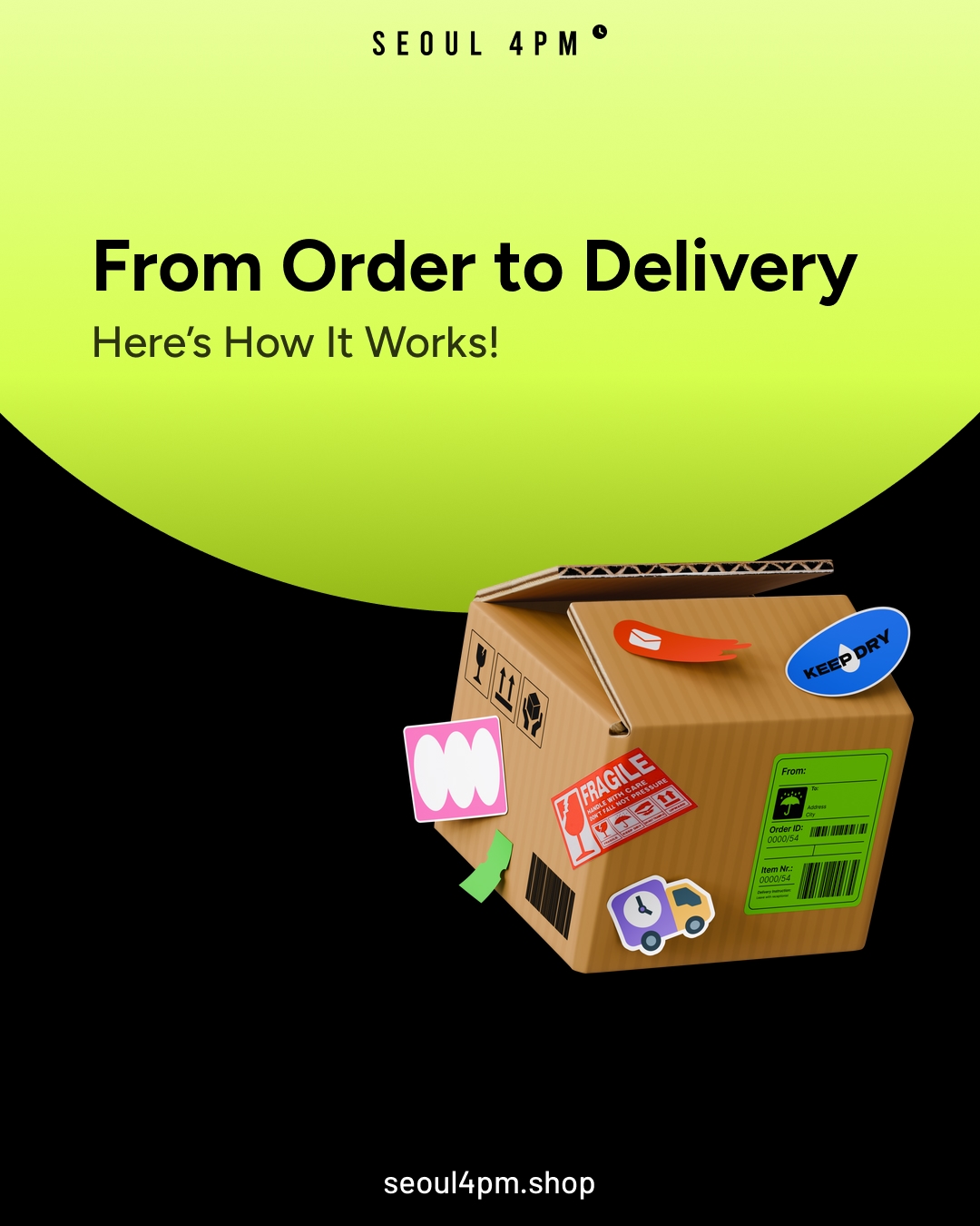From Order to Delivery, Here's How It Works!