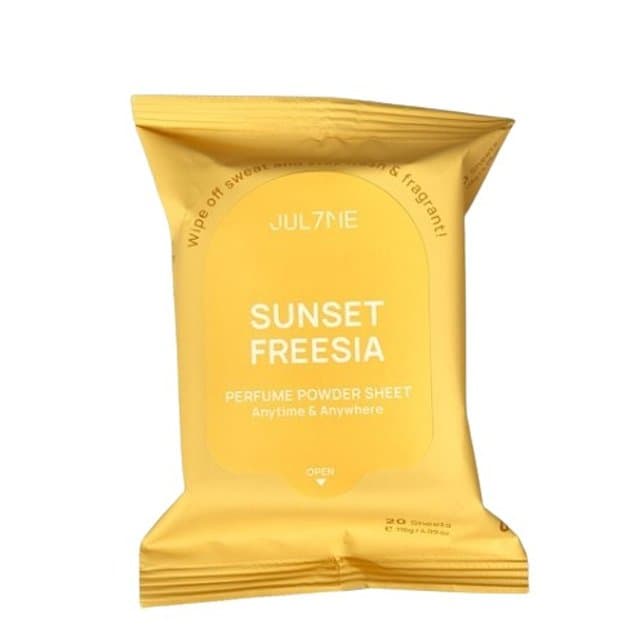 JULYME PERFUME POWDER SHEET SUNSET FREESIA (116g/20sheets)