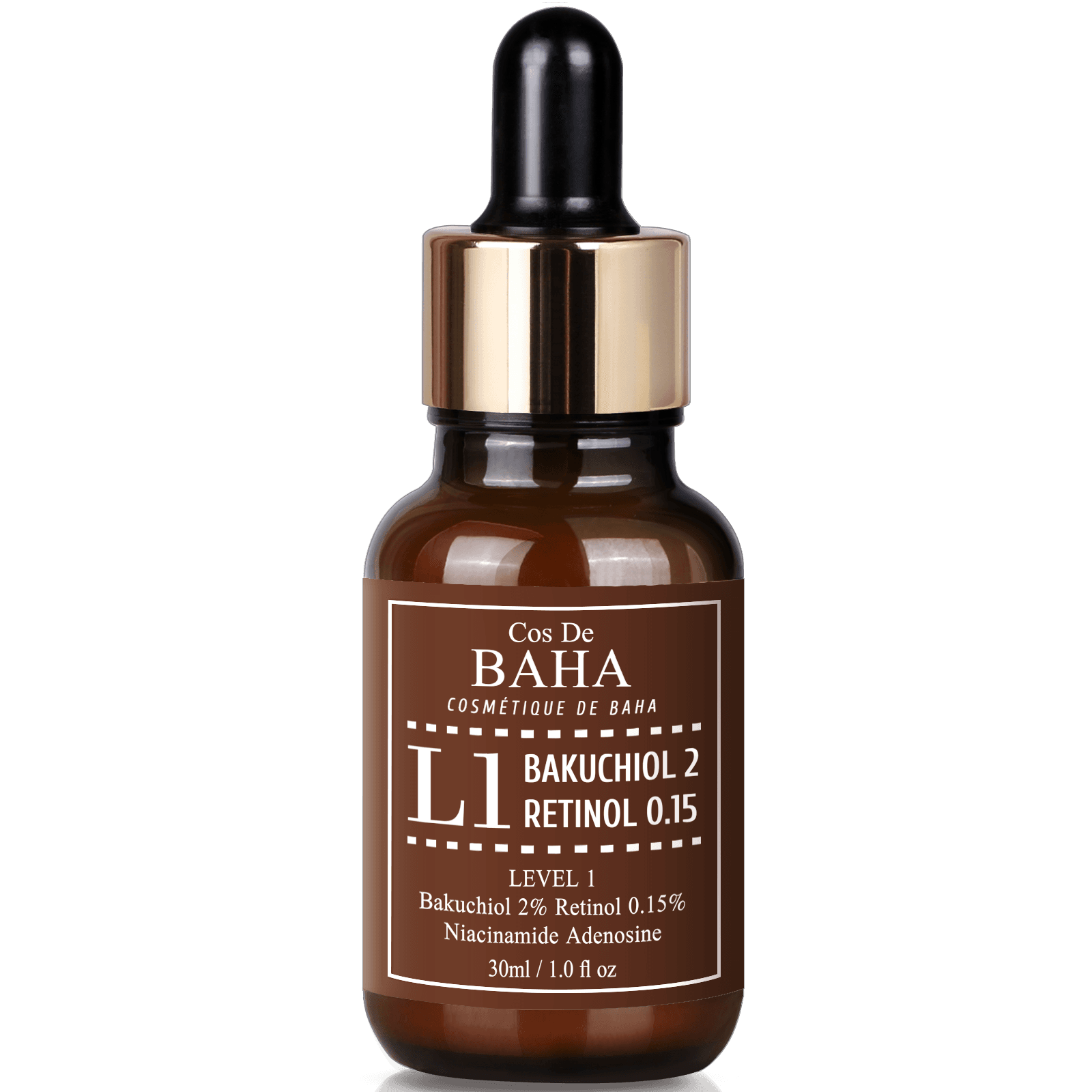 L1 Bakuchiol & Retinol Serum 30ml (L1) (30ml)