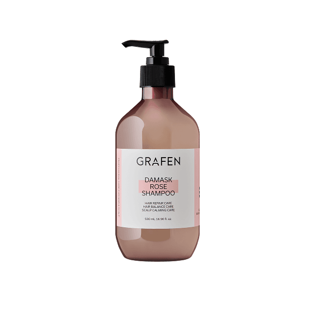 GRAFEN PERFUME HAIR SHAMPOO DAMASK ROSE (500ml)