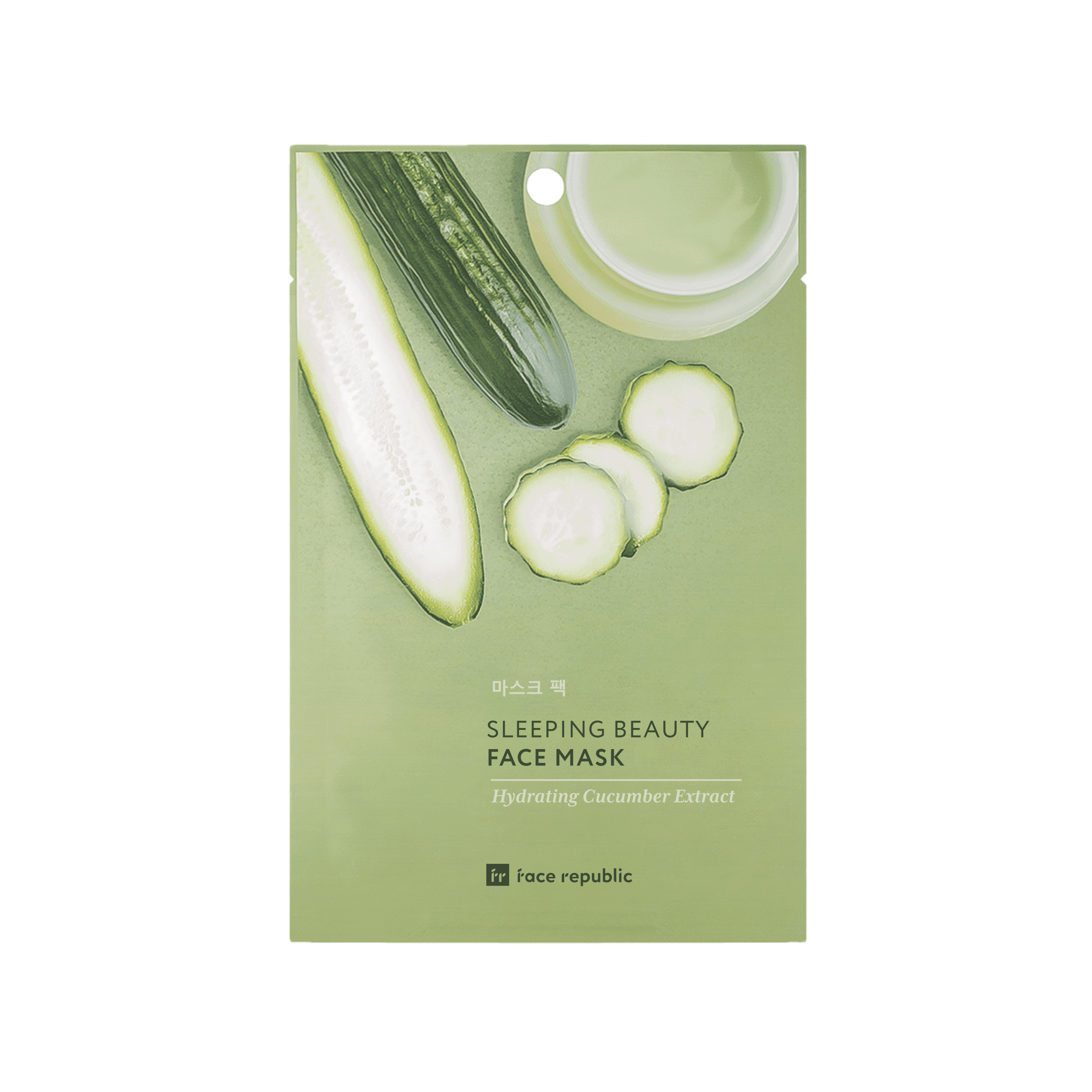 Sleeping Beauty Face Mask Hydrating Cucumber Extract (23ml)
