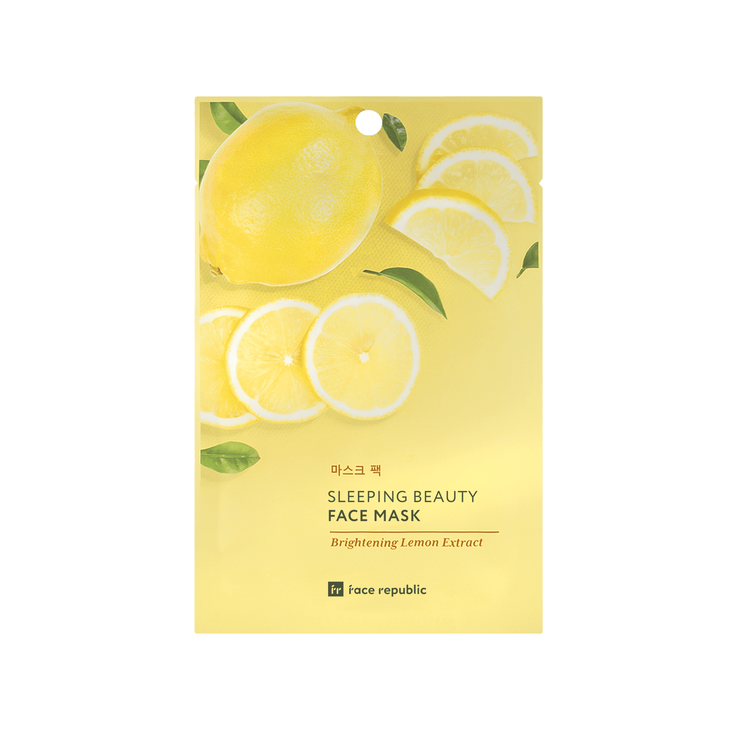 Sleeping Beauty Face Mask Brightening Lemon Extract (23ml)