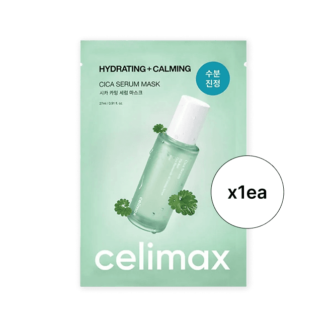 The Real Cica Calming Serum Mask_1ea (27ml)