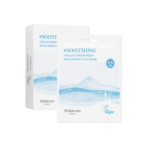 Vegan green mild HYALURON s.o.s mask (25ml)