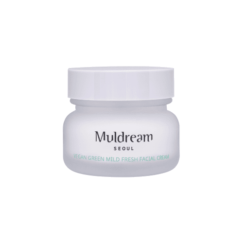 Vegan green mild fresh facial cream (60g)