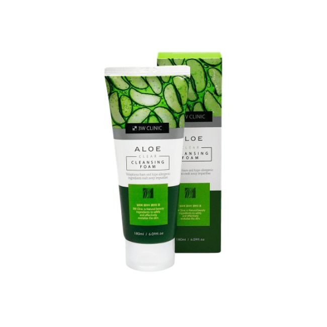 Aloe Clear Cleansing Foam (180ml)