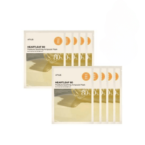 Heartleaf 80% Ampoule Mask 27ml (10pcs) (-)