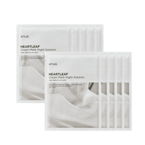 Heartleaf Cream Mask Night Solution 25ml (10pcs) (-)