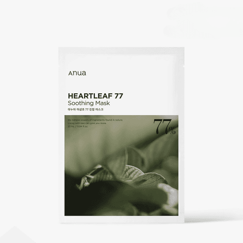 Heartleaf 77% Soothing Sheet Mask 25ml Glb (1pc) (25ml)