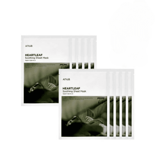 Heartleaf 77% Soothing Sheet Mask 25ml (10pcs) (-)