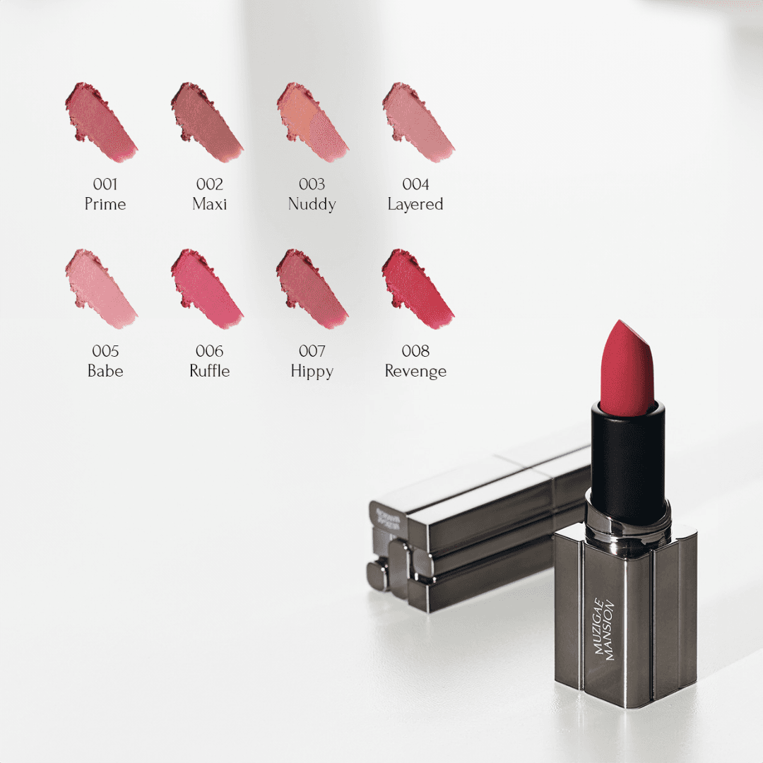 MUZIGAE MANSION MOODWEAR BLUR LIPSTICK 001 PRIME (4g)