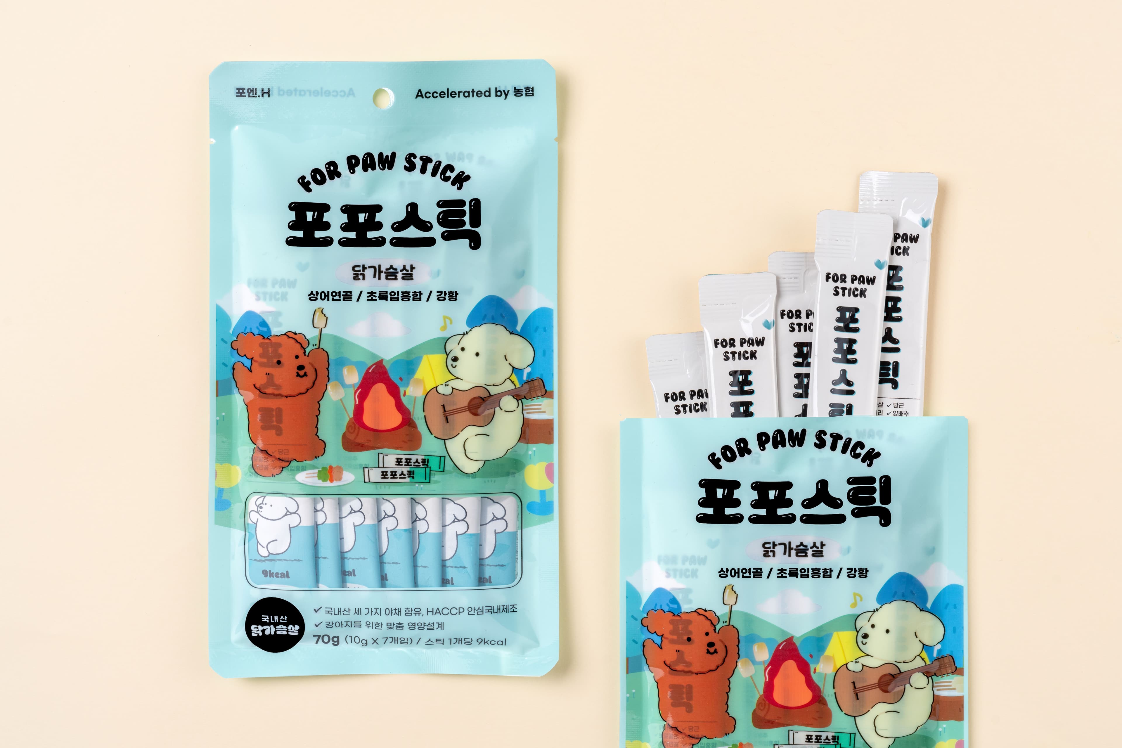 Paw N.H Paws Stick Chicken Breast (10g*7)