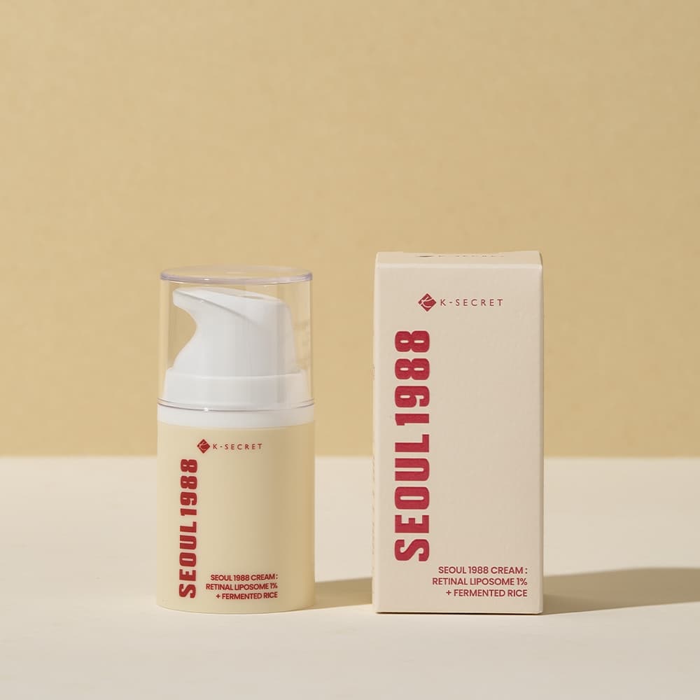 SEOUL 1988 Cream : Retinal Liposome 1% + Fermented Rice (50ml)
