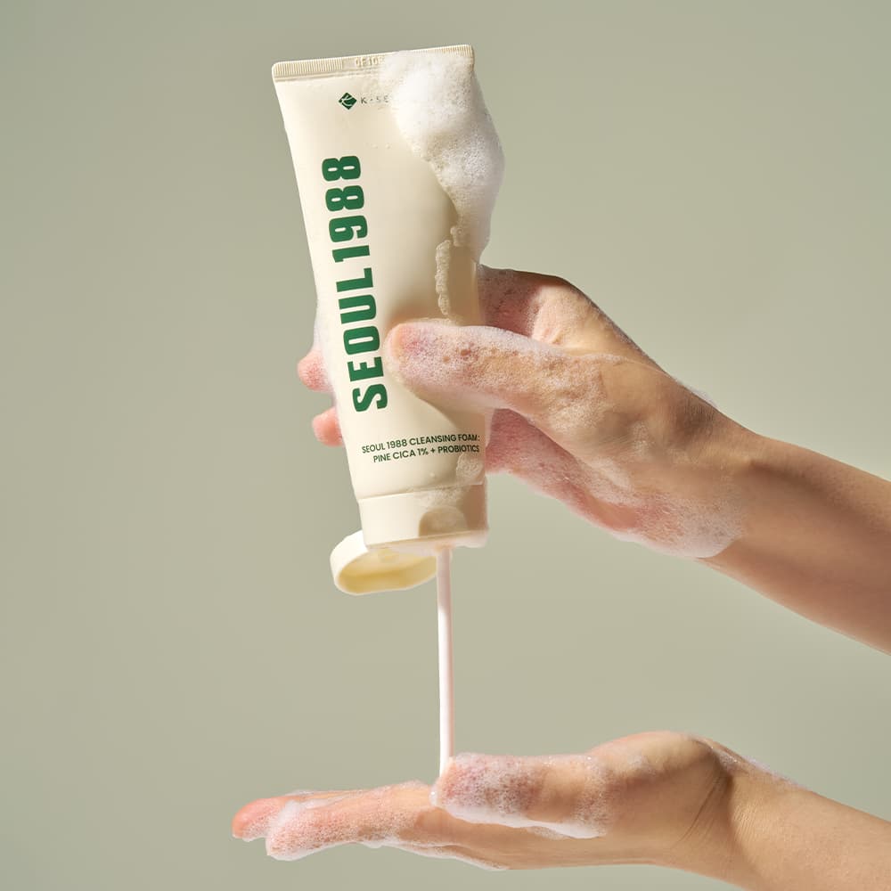 SEOUL 1988 Cleansing Foam : Pine Cica 1% + Probiotics (150ml)