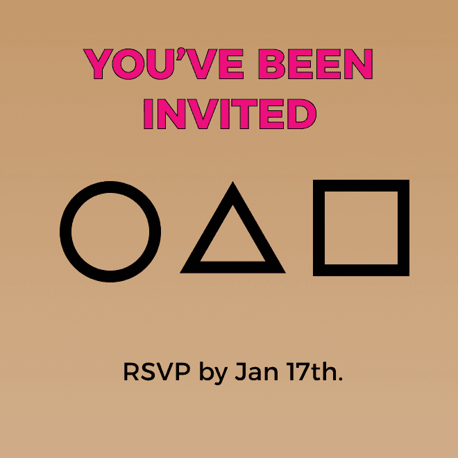 SQUID GAME Promotion