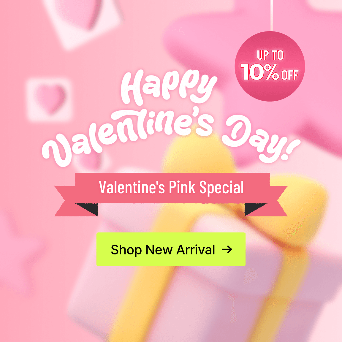 Happy Valentine's Day Promotion