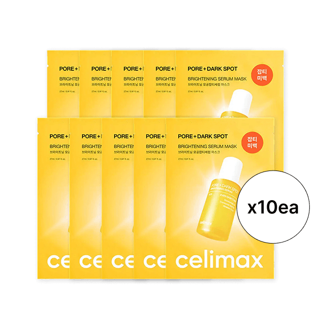 Pore+Dark Spot Brightening Serum Mask_10ea (27 ml / 0.91 fl. oz. x 10ea)