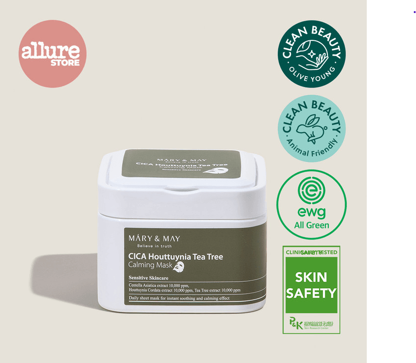 CICA Houttuynia Tea Tree Calming Mask (30EA/400g)