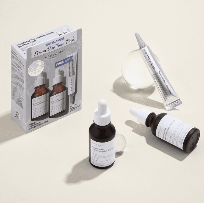 Niacinamide Serum Duo Twin Pack (30ml x2+eye cream 12g)
